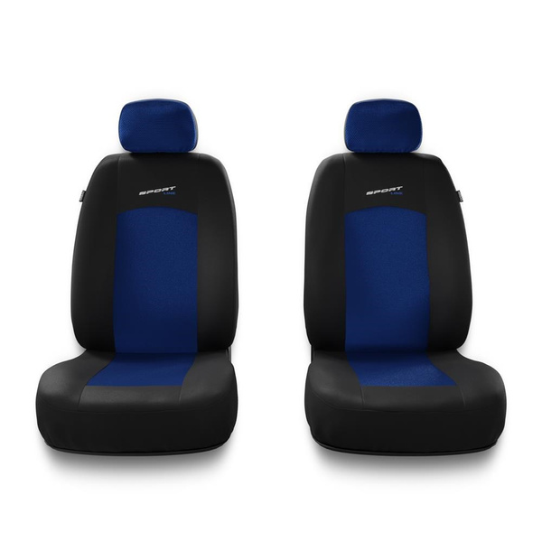 Universelle sædebetræk til biler til Mercedes-Benz C-Klasse W202, W203, W204, W205, W206 (1993-....) - blå