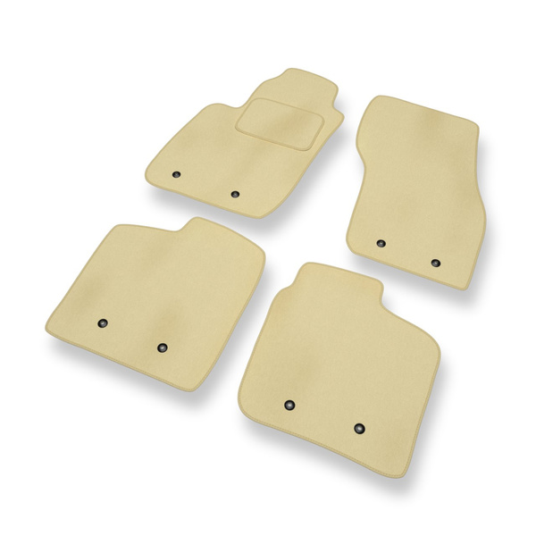 Velour gulvmåtter til Volvo V40 I Stationcar (1995-2004) - beige