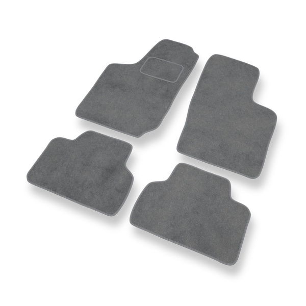 Velour gulvmåtter til Opel Corsa B Caravan, Hatchback, Sedan (1992-2000) - grå
