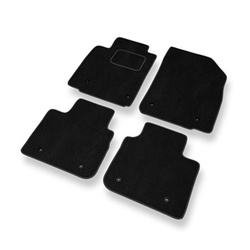 Velour gulvmåtter til Lexus LS IV XF40 Sedan (2006-2010) - sort