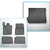 Bagagerumsmåtte og bilmåttesæt TPE skræddersyet til: Jeep Grand Cherokee IV WK2 SUV (07.2013-11.2020)