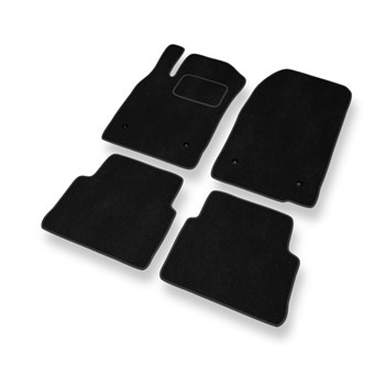 Velour gulvmåtter til Opel Vectra C Caravan, Hatchback, Sedan (2002-2008) - sort