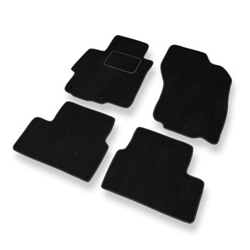 Velour gulvmåtter til Mitsubishi Lancer VIII Sedan, Sportback (2007-2016) - sort