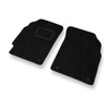 Velour gulvmåtter til Chevrolet Spark II M300 Hatchback (2010-2015) - sort