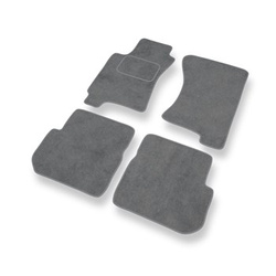 Velour gulvmåtter til Subaru Impreza I Coupé, Stationcar, Sedan (1992-2000) - grå