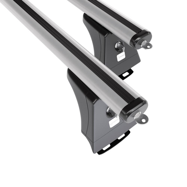 Tagbagagebærer til bil Honda CR-V SUV (2007-2011) - sølv bagagebærer til taget - lastholder - tagholder - Monteringspunkter - Aluminium