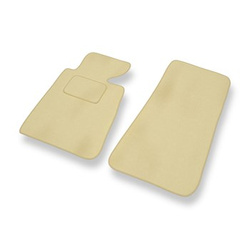 Velour gulvmåtter til BMW 5-serie III E34 (1988-1997) - beige