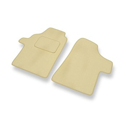 Velour gulvmåtter til Mercedes-Benz Viano Varevogn (2003-2014) - beige