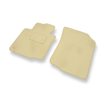 Velour gulvmåtter til Citroen C1 I Hatchback (2005-2014) - beige
