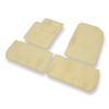 Velour gulvmåtter til Citroen Xsara Picasso Minivan (1999-2011) - beige