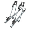 Cykelholder i aluminium til bilens tag - 2xM-17