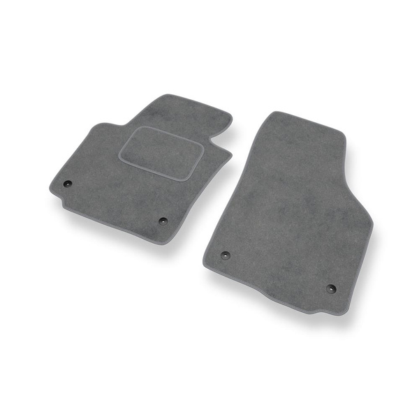 Velour gulvmåtter til Seat Toledo III Hatchback (2004-2009) - grå