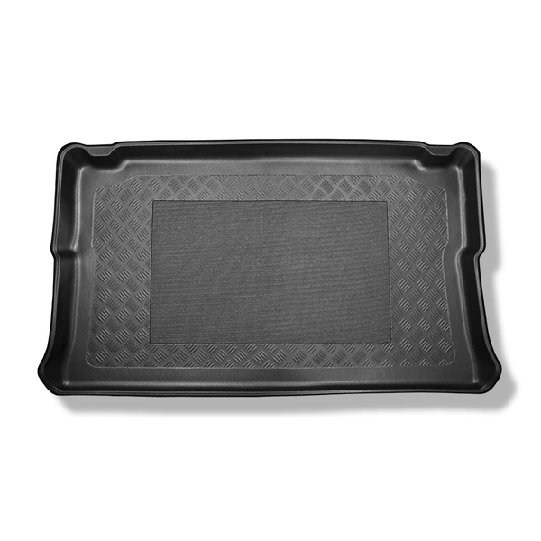 Gulvmåtte til bagagerum Opel Vivaro B Vogn (09.2014-02.2019) - Personbil version (Stationcar/tour); bag tredje sæderække; Short version; Ikke glidbare sæder, monteret på kroge