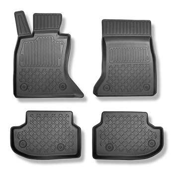 TPE-gulvmåtter til BMW 5-serie F11 Touring (2013-04.2017) - X-drive; Afstand mel