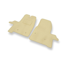 Velour gulvmåtter til Ford Transit VIII Varevogn (2013-....) - beige