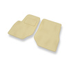 Velour gulvmåtter til Hyundai Terracan SUV (2001-2006) - beige