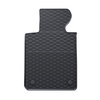 Gummigulvmåtter til biler BMW 5-serie G30, G31 Limousine, Touring (2017-2024) - sort - 4 stk.