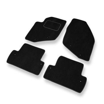 Velour gulvmåtter til Volvo S60 I Sedan (2000-2009) - sort