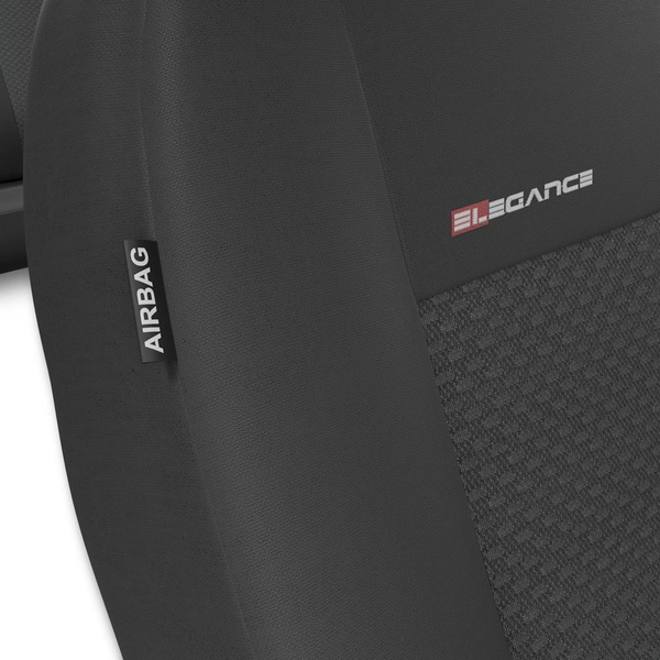 Universelle sædebetræk til biler til Audi Q3 I, II (2011-....) - Typ 3 (grå)