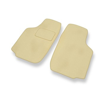 Velour gulvmåtter til Opel Corsa C Hatchback, Sedan, Varevogn (2000-2006) - beig