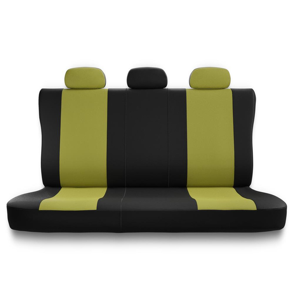 Universelle sædebetræk til biler til Volkswagen Fox (2004-2011) - gul