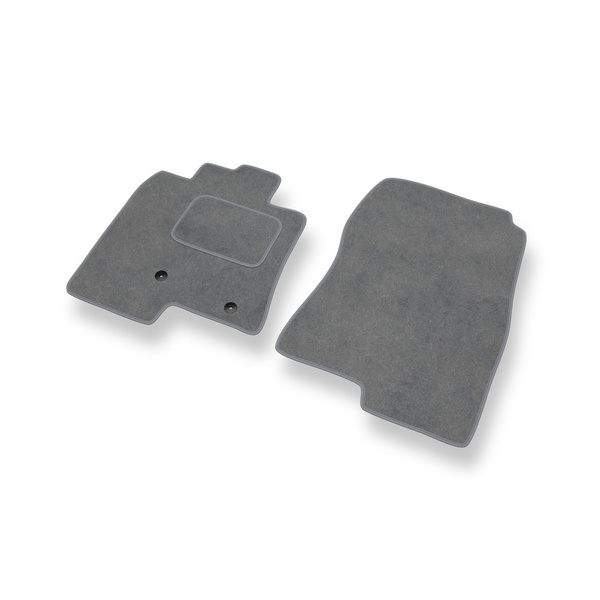 Velour gulvmåtter til Mitsubishi Pajero III SUV (1999-2006) 3 døre - grå