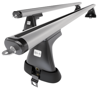 Tagbagagebærer til bil Mercedes-Benz S-Klasse W220 Limousine (1999-2005) - sølv 