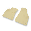 Velour gulvmåtter til Audi A4 II B6 (2000-2005) - beige