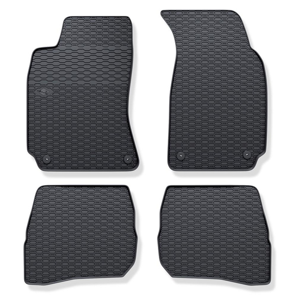 Gummigulvmåtter til biler Volkswagen Passat B5 Sedan, Variant (1996-2005) - sort - 4 stk.