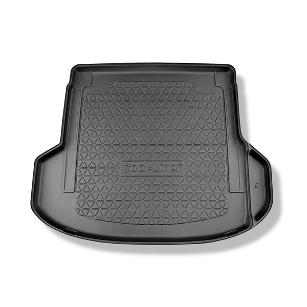 Gulvmåtte til bagagerum Kia ProCeed Shooting Brake (12.2018-....) - også til modeller med monteringsskinner, højre fordybning fjernbar i modeller med ekstra højttalere