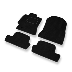 Velour gulvmåtter til Subaru BRZ (2012-2020) - sort