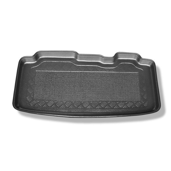 Gulvmåtte til bagagerum Renault Modus I Minivan (01.2004-12.2007) - Bagbænk bevægelig (bag - front)