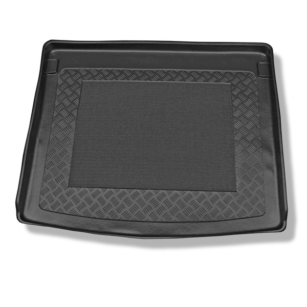 Gulvmåtte til bagagerum Volkswagen Caddy Life, Comfortline, Trendline Stationcar (2004-10.2020) - 5 sæder; lydisolering på bagagerums vægge