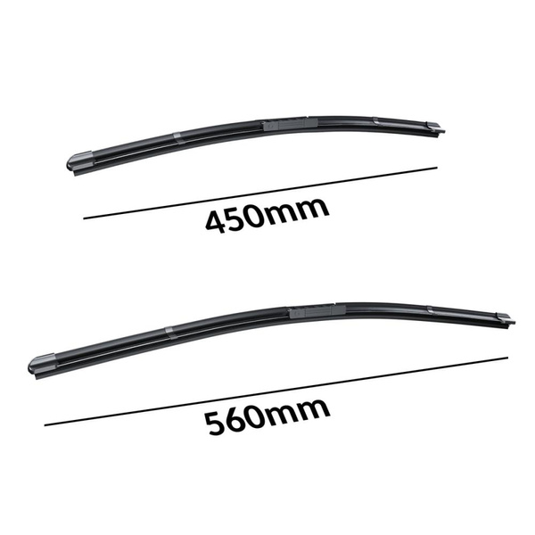 Vinduesviskere til forruden til Fiat Stilo Hatchback, Multiwagon (10.2001-06.2005) - Flad viskerblade