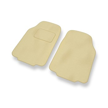 Velour gulvmåtter til Subaru Justy IV Hatchback (2007-2010) - beige