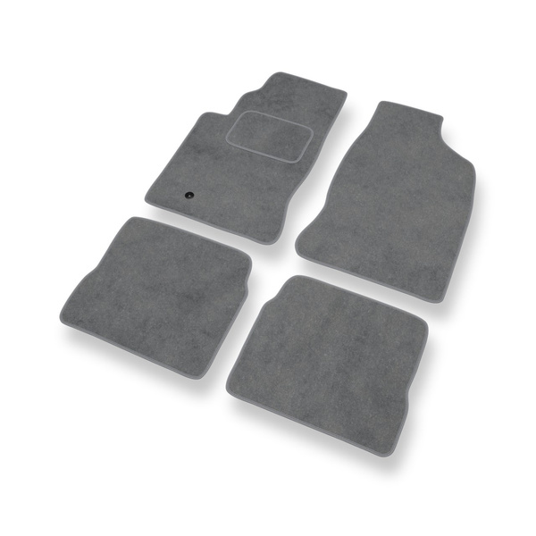 Velour gulvmåtter til Chrysler PT Cruiser Automat Cabriolet, Minivan (2000-2010) - grå