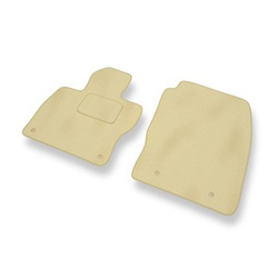 Velour gulvmåtter til Ford Focus III Hatchback, Stationcar, Sedan (2010-2014) - beige
