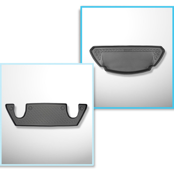 Bagagerumsmåtte og bilmåttesæt TPE PREMIUM skræddersyet til: Tesla Model X SUV (