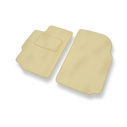Velour gulvmåtter til Peugeot 406 (1995-2004) - beige