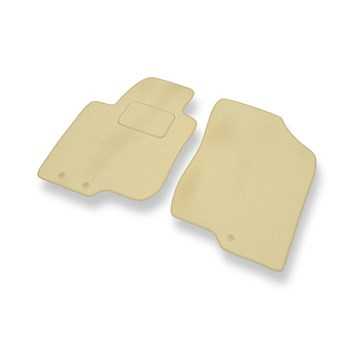Velour gulvmåtter til Kia Ceed I (2006-2012) - beige