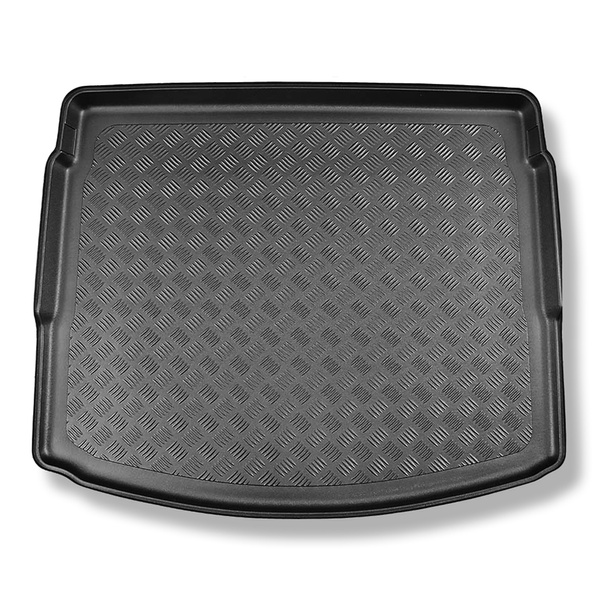 Gulvmåtte til bagagerum Renault Megane IV Grandtour (09.2016-....) - øverste bagagerum (ens tærskelværdi); bevægeligt gulv i øverste position; Ikke til E-Tech Plug-in Hybrid version