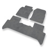 Velour gulvmåtter til Toyota Land Cruiser J120 SUV (2002-2009) - grå