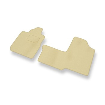 Velour gulvmåtter til Fiat Multipla Minivan (1998-2010) - beige