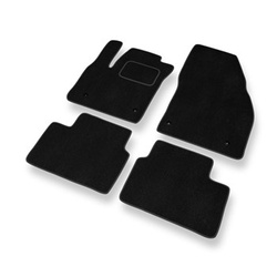 Velour gulvmåtter til Opel Meriva B Minivan (2010-2017) - sort