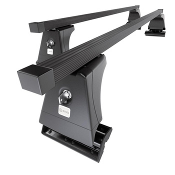 Tagbagagebærer til bil BMW 7-serie G11 Limousine (2015-2022) - sort bagagebærer 