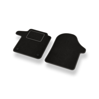Velour gulvmåtter til Mercedes-Benz Vito III W447 Varevogn (2014-....) - sort