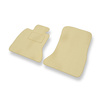 Velour gulvmåtter til BMW 7-serie V F01/F02 Limousine (2008-2015) - beige