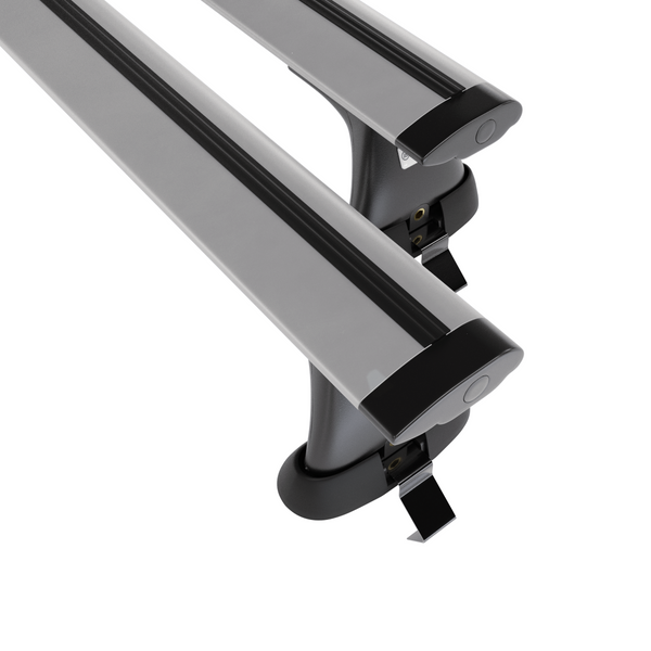 Tagbagagebærer til bil Ford Mondeo mk V Hatchback (2014-2022) - sølv bagagebærer til taget - lastholder - tagholder - uden monteringselementer - Aluminium