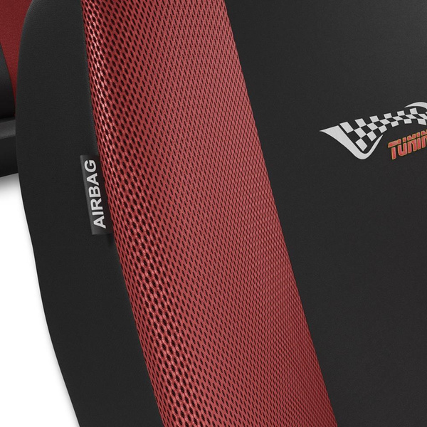 Universelle sædebetræk til biler til Seat Toledo I, II, III, IV (1991-2018) - röd