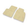 Velour gulvmåtter til Fiat Panda II Hatchback, Varevogn (2003-2012) - beige